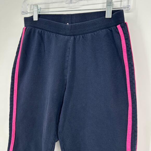 VTG y2k Women's Blue Pink Bobby Jack Style 'Perfection' Wide Leg Sweatpants Sz S - Picture 8 of 9